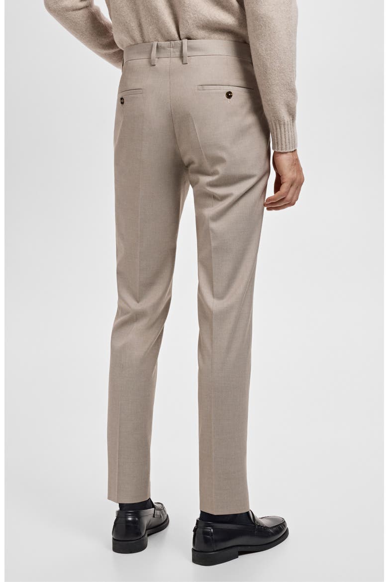 Paris Slim Fit Suit Pants, Alternate, color, SAND