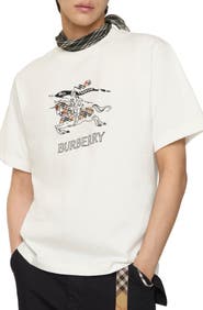 Burberry EKD Sketch Cotton T-shirt