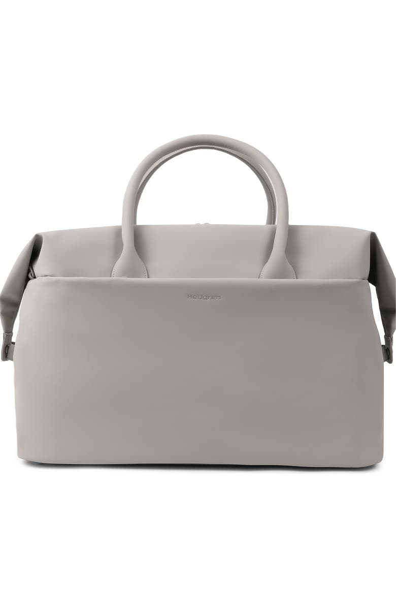 Hedgren Nostos Matte Weekend Travel Bag, Main, color, Pebble