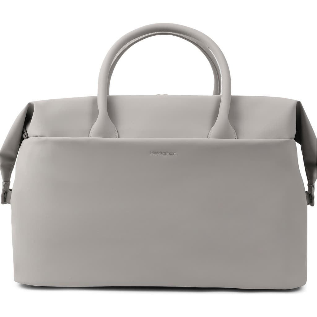 Hedgren Nostos Matte Weekend Travel Bag in Pebble at Nordstrom