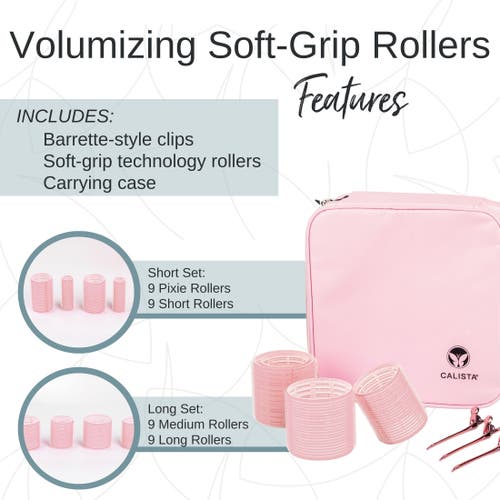 Calista Volumizing Soft Grip Rollers