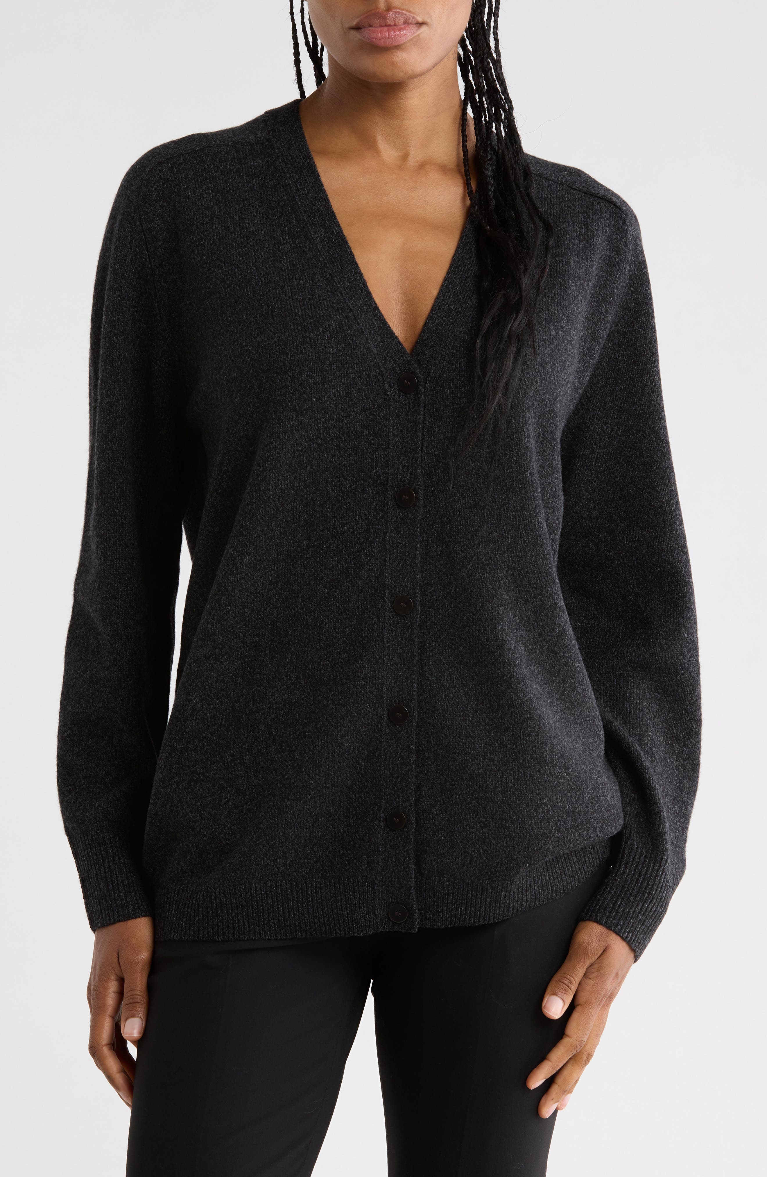 Karenia Wool & Cashmere Blend Cardigan