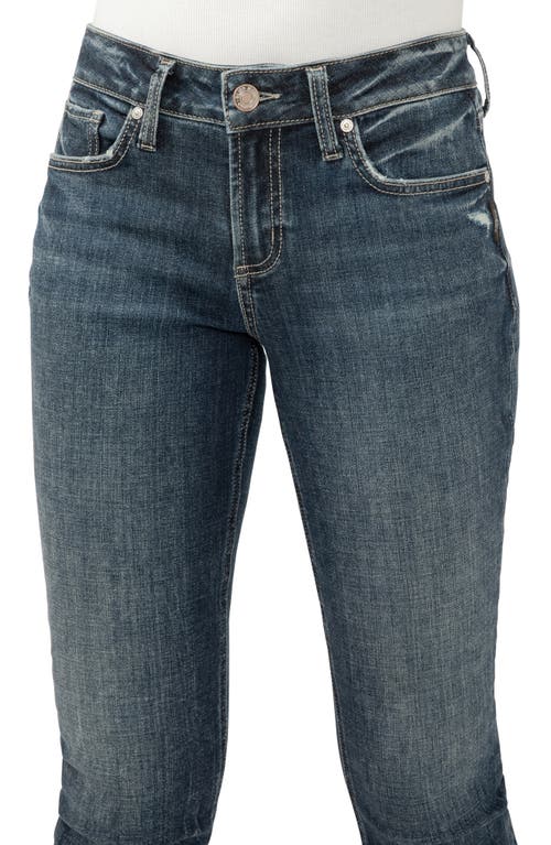 Shop Silver Jeans Co. Suki Curvy Mid Rise Crop Straight Leg Jeans
