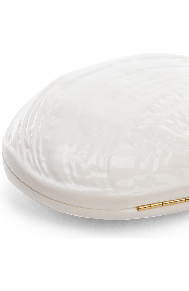SIMONMILLER Oyster Clutch, Alternate, color, Macadamia