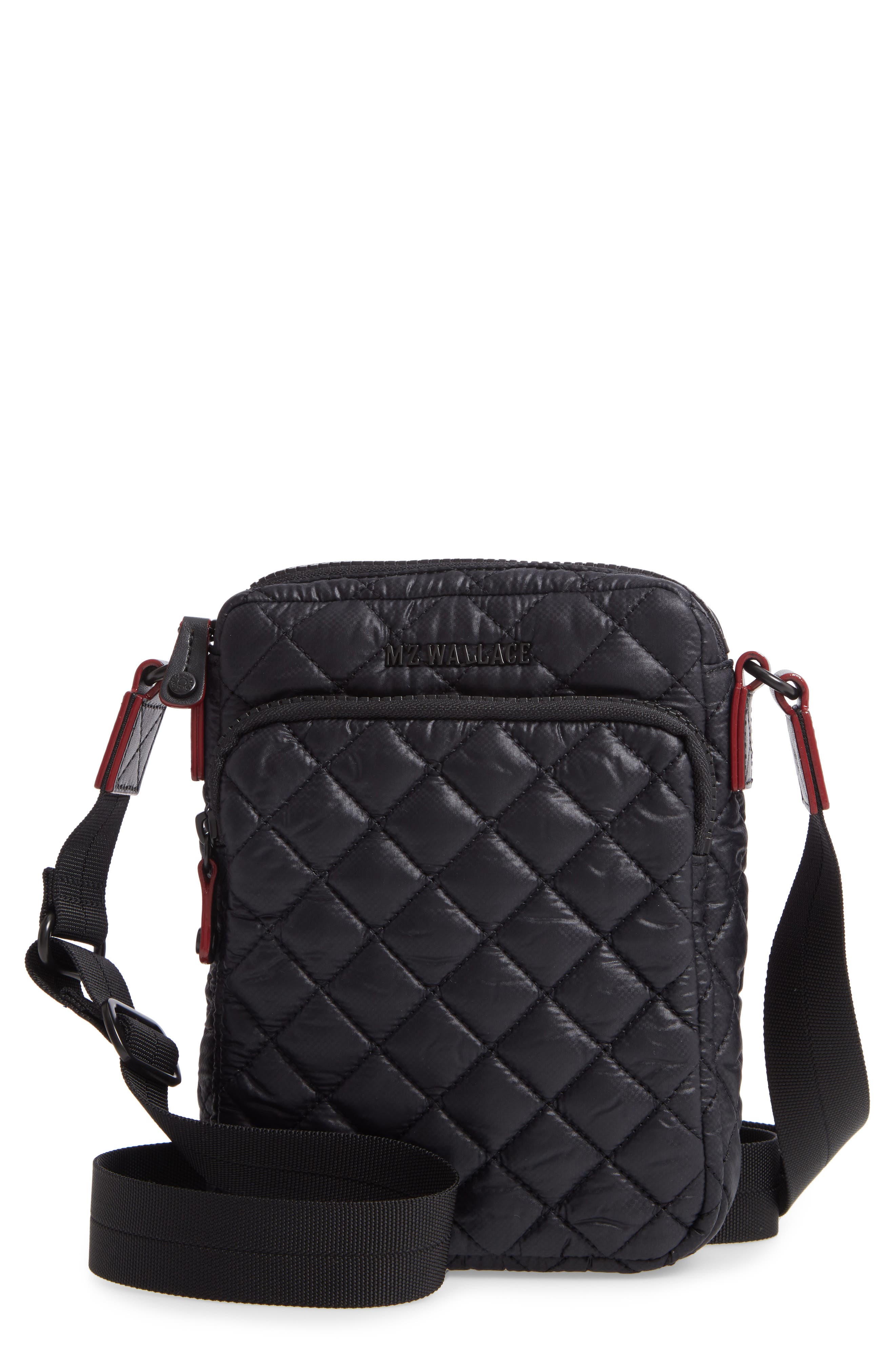 MZ Wallace Metro Crossbody Bag, Main, color, Black