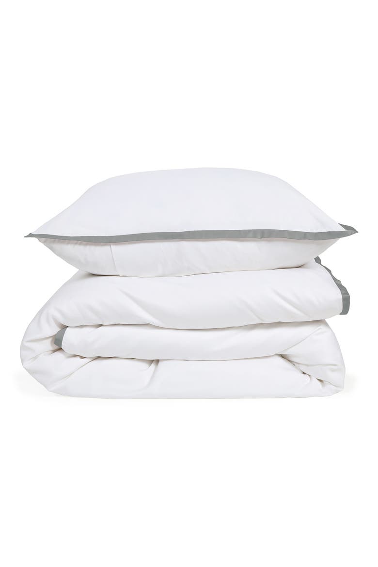Langston Sateen Duvet Cover & Sham Set, Main, color, OCEAN