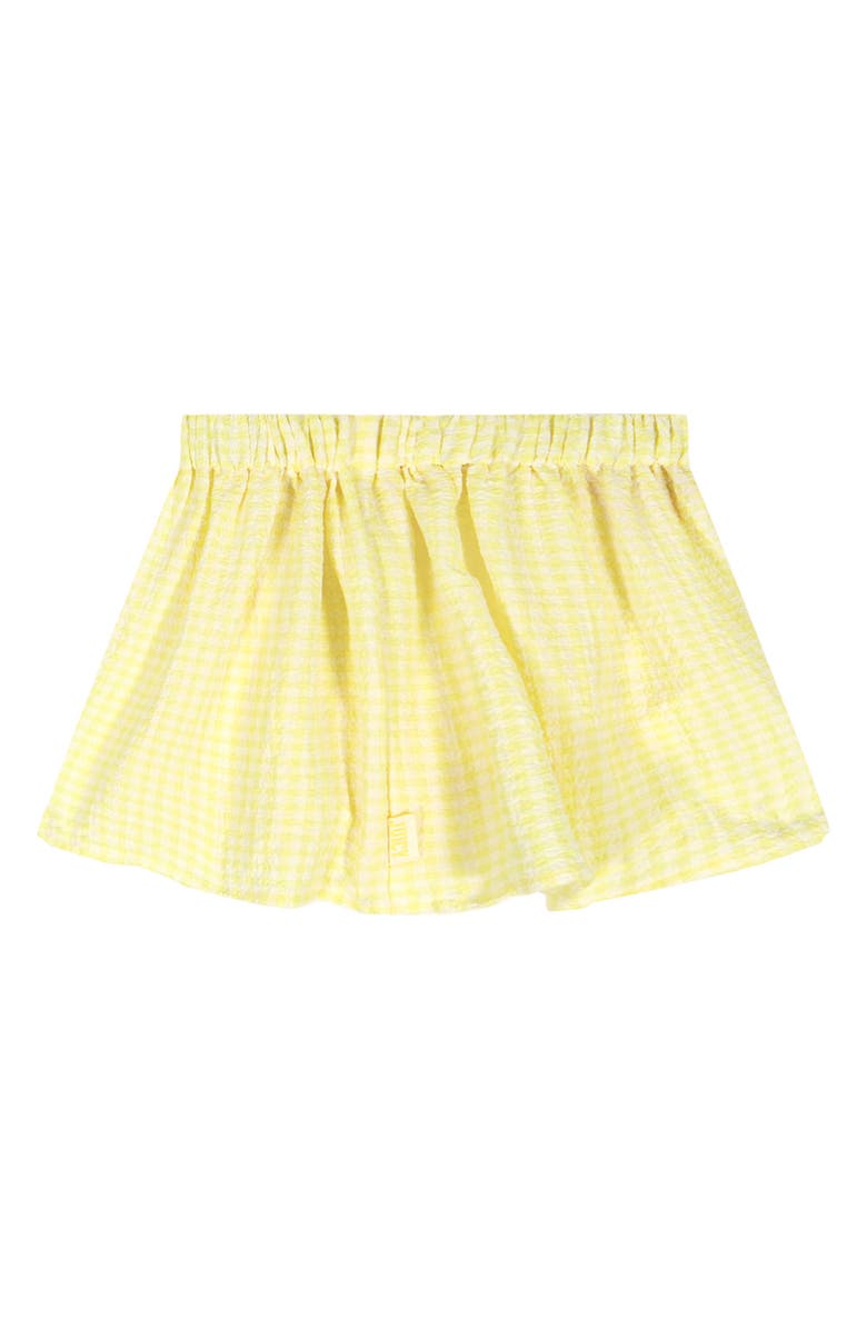 Juicy Couture Lemon Embroidered T-Shirt & Skirt, Alternate, color, Yellow Multi