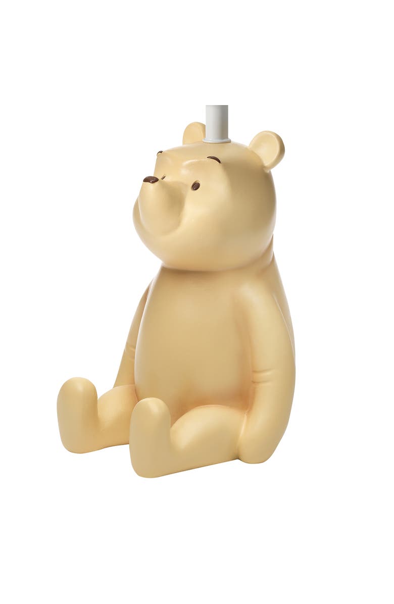 Lambs & Ivy Disney Baby Storytime Pooh 3D Table Lamp with Shade, Alternate, color, Tan