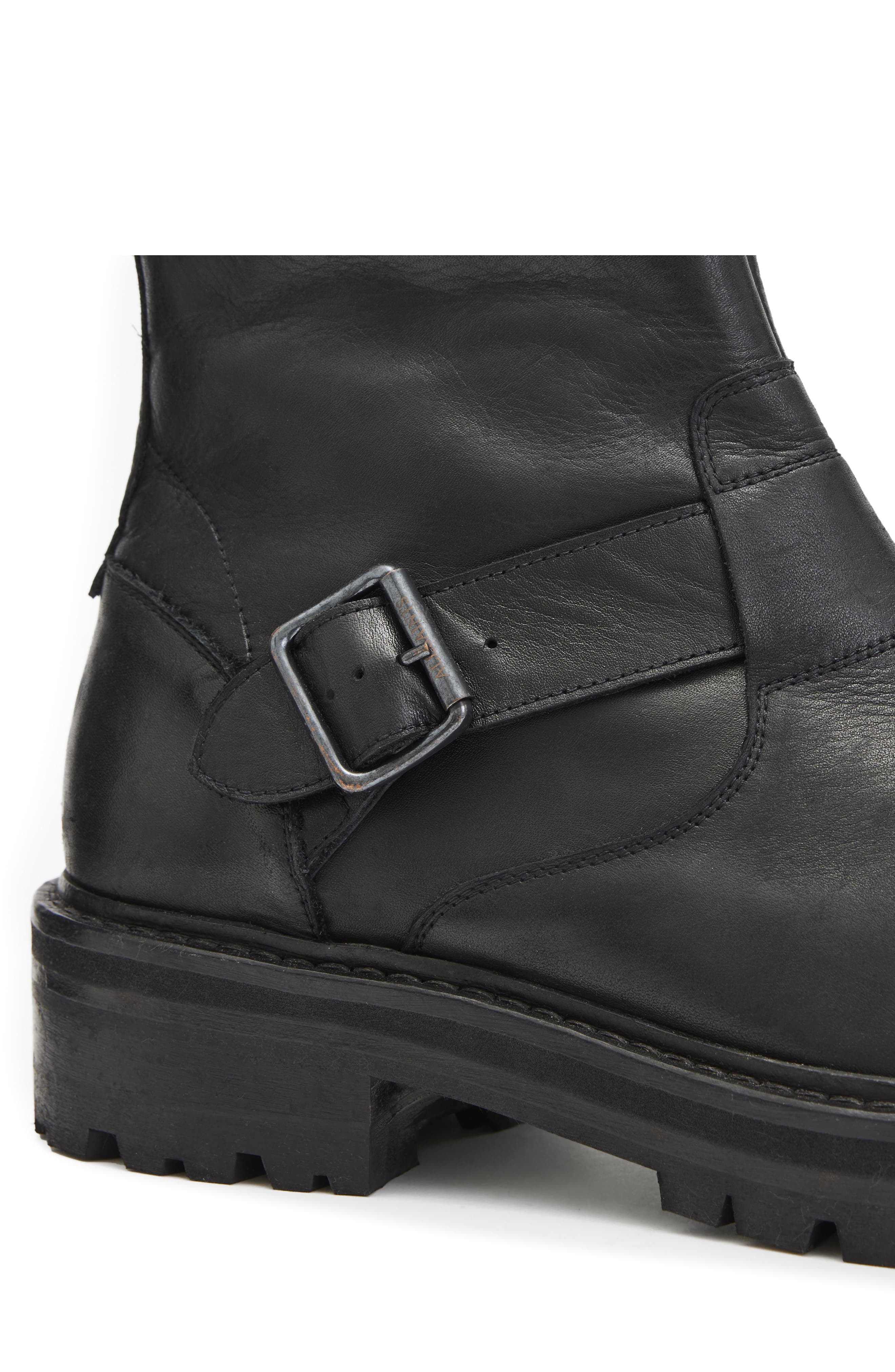 AllSaints Hopper Moto Boot, Alternate, color, 