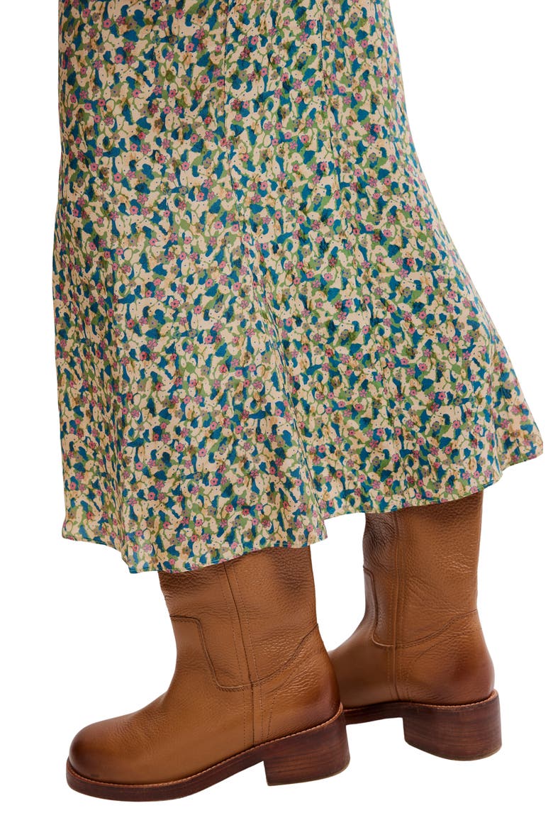 Bonita Printed Maxi Skirt, Alternate, color, LILYPAD COMBO