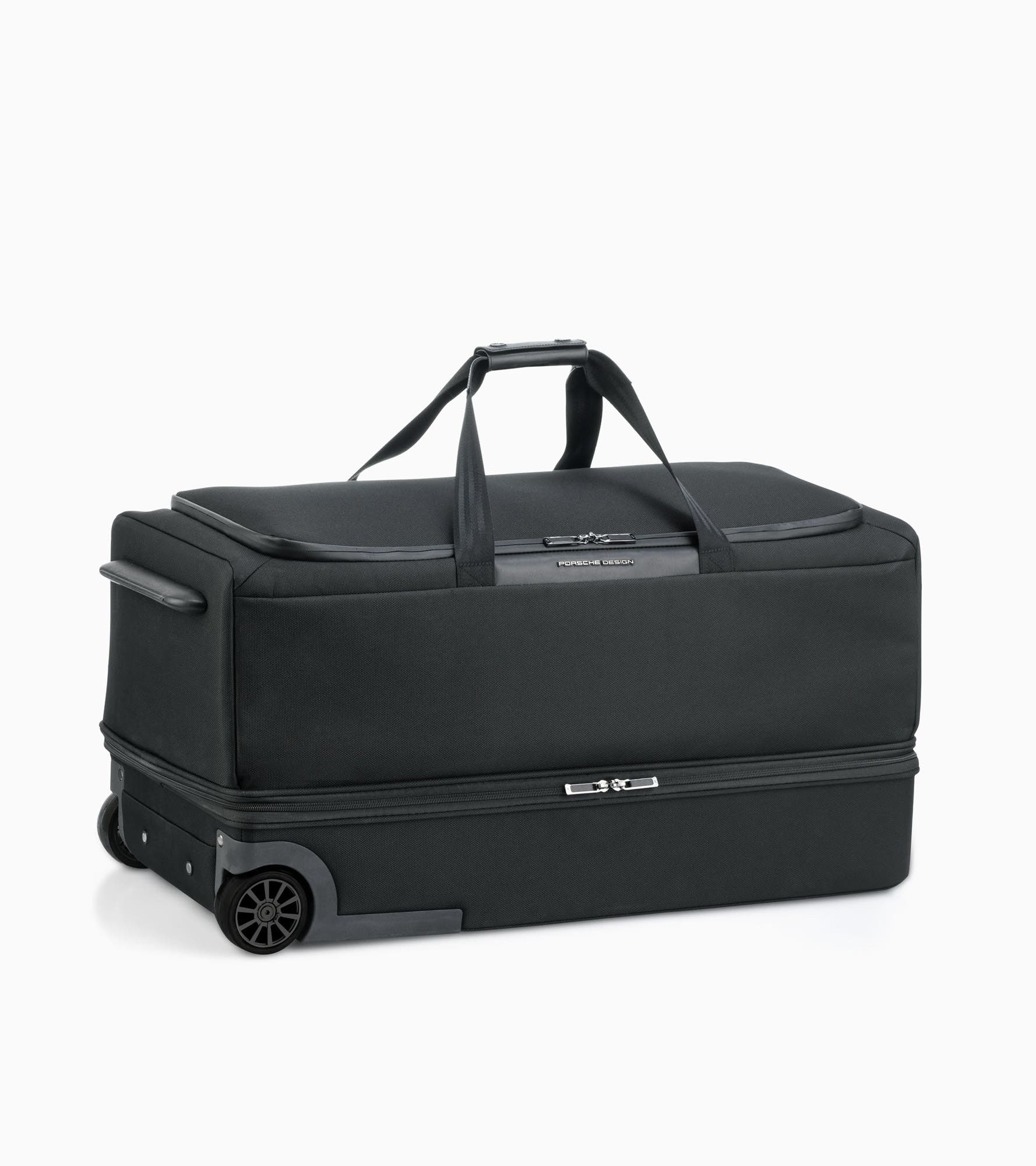 Roadster Nylon 30'' Rolling Duffle, Main, color, Black