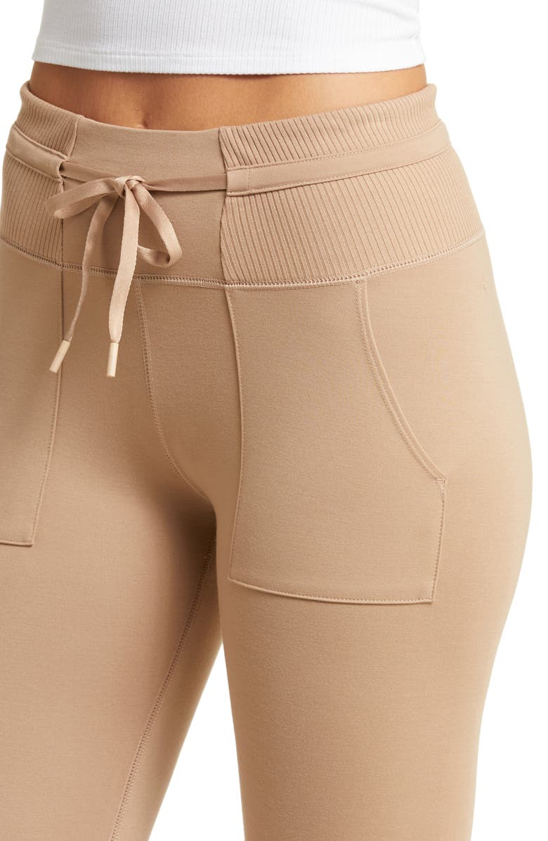 TravisMathew Beyond the Coast Ponte Pants, Alternate, color, Natural