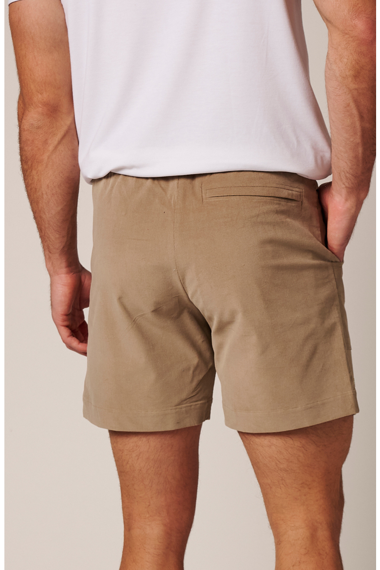 Patch Pocket Corduroy Short, Alternate, color, Fog