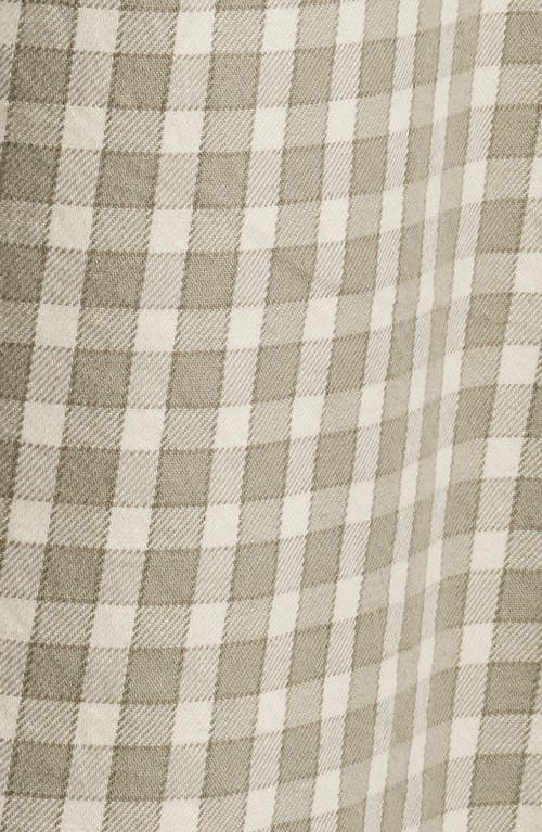 Obey Bigwig Otis Loose Fit Check Short Sleeve Cotton Twill Button-up Shirt In Birch Multi