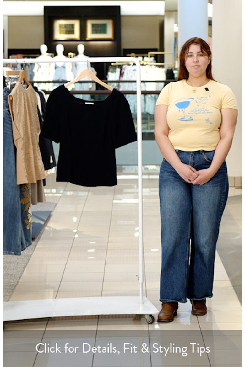Texture Square Neck Top video