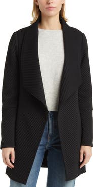 Sam Edelman Drape Front Rib Jacket