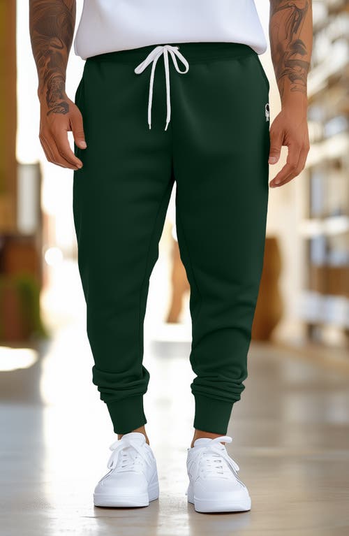 Dalix Astronaut Jogger Sweatpant In Forest Green
