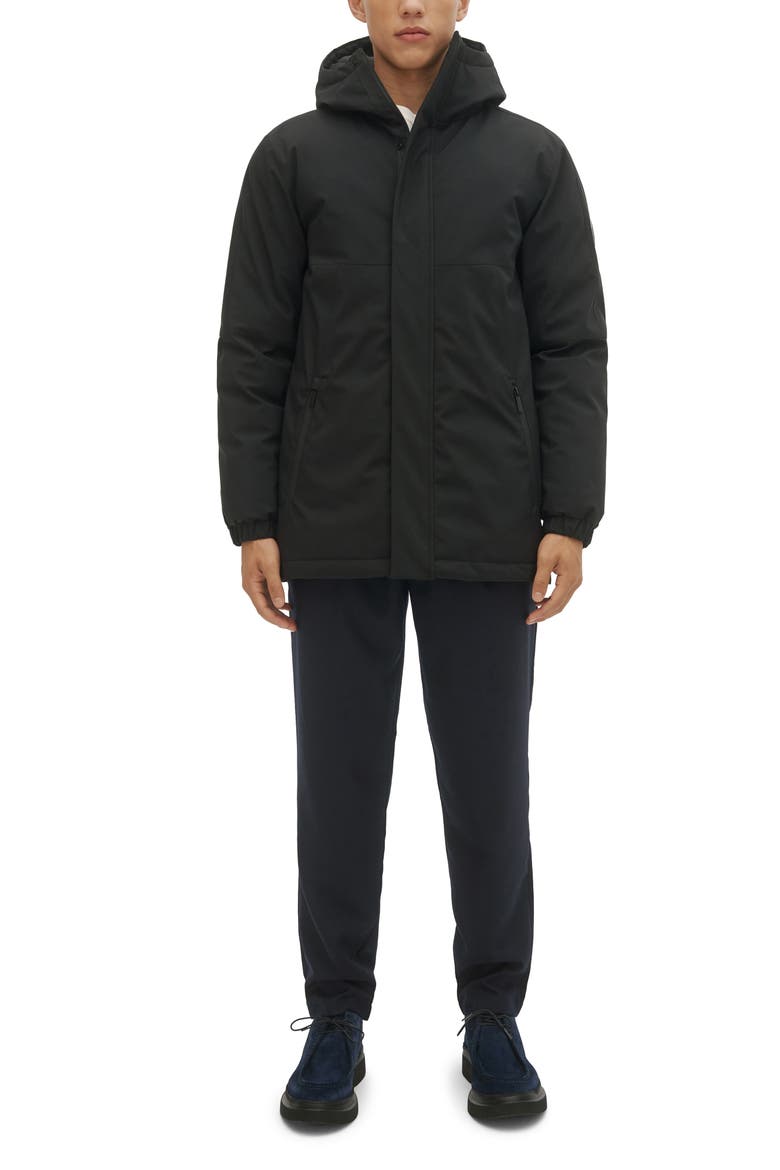 Rafe Insulated Coat, Alternate, color, BLACK