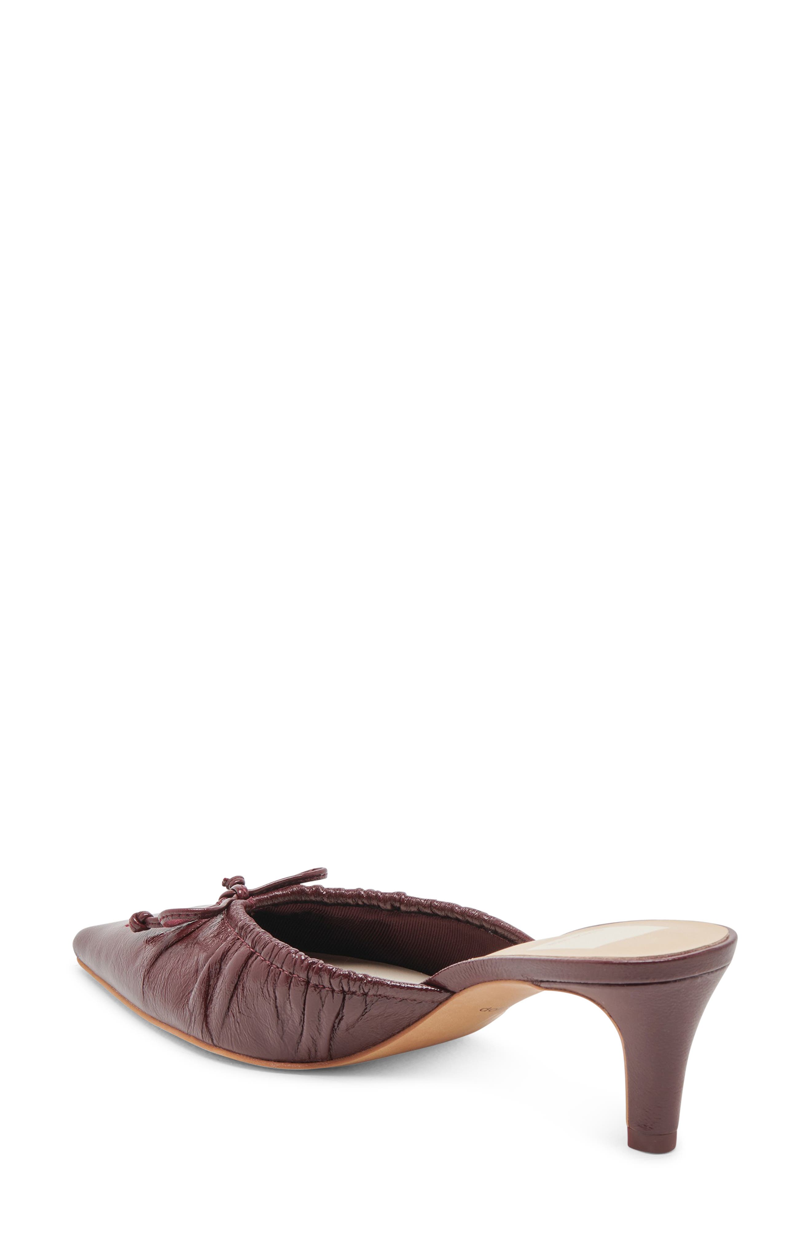 Kairi Mule, Alternate, color, CRANBERRY CRINKLE PA