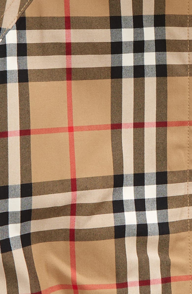 Burberry Kids' Cyd Hooded Cotton Jacket, Alternate, color, 