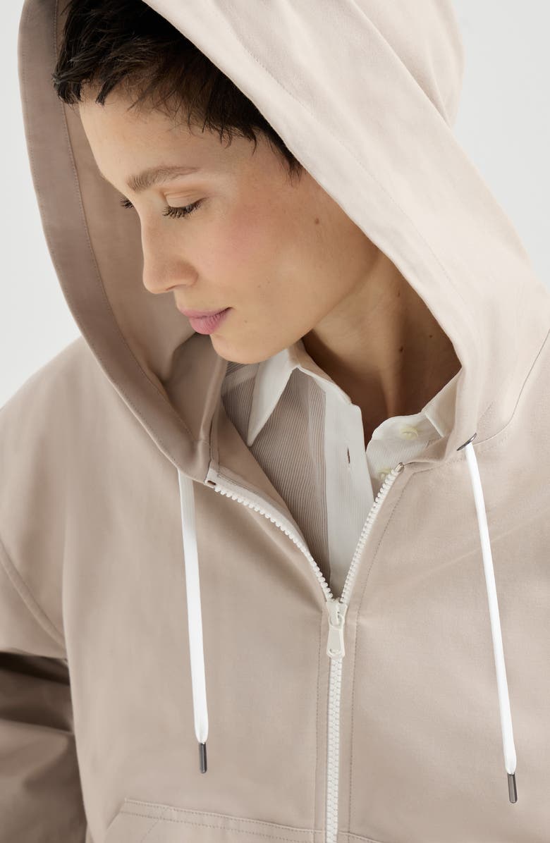 Brunello Cucinelli Couture interlock sweatshirt, Alternate, color, Beige