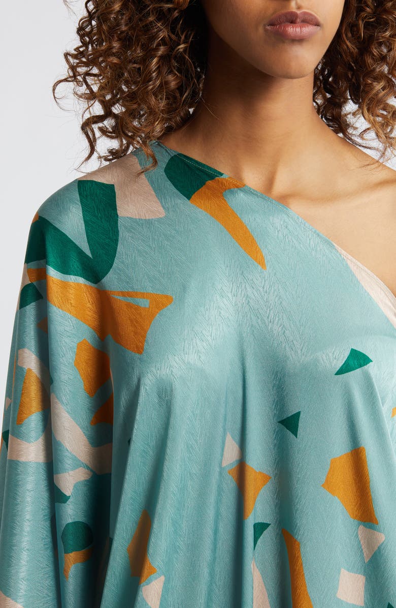 DIARRABLU Satu One-Shoulder Dress, Alternate, color,