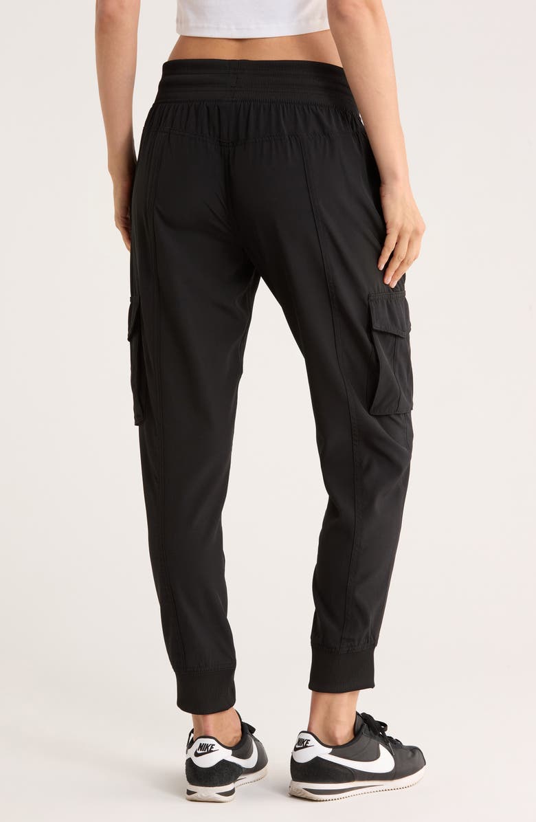 KYODAN Drawstring 4-Way Stretch Cargo Joggers, Alternate, color, 