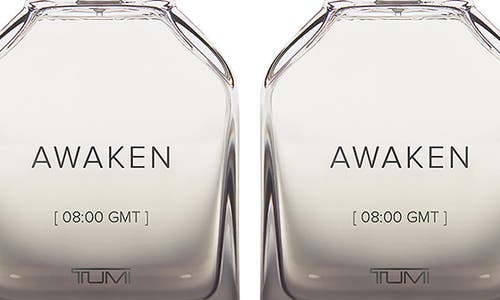 Tumi Awaken [8:00 Gmt]  Eau De Parfum Duo $270 Value In Transparent