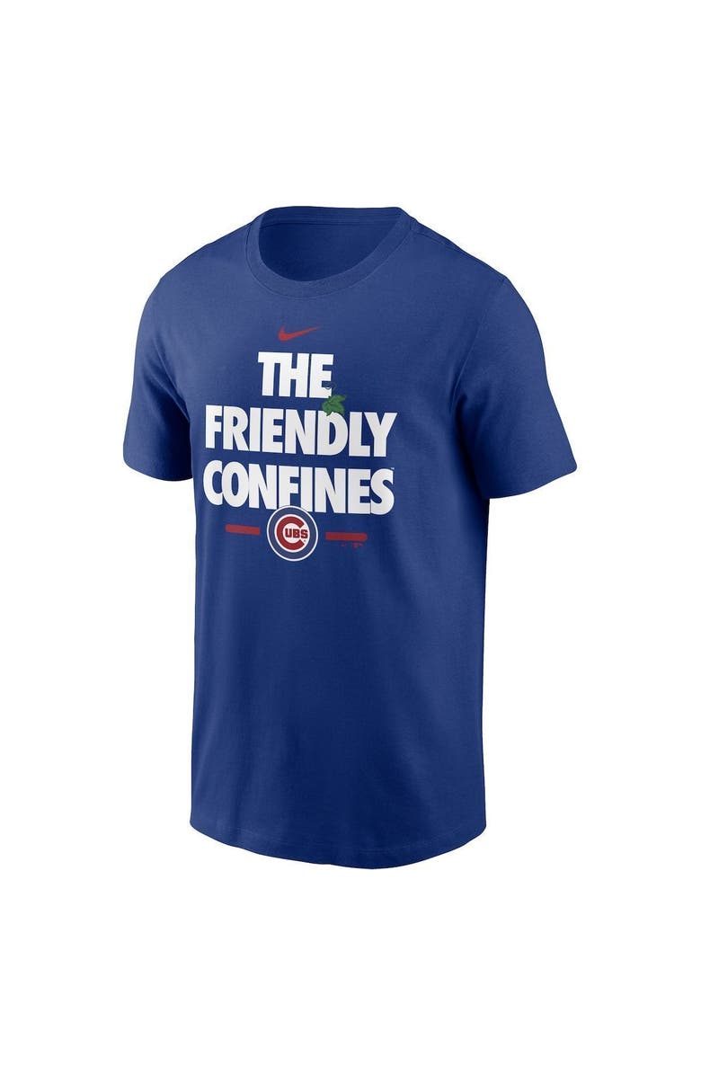 Nike Men's Nike Royal Chicago Cubs The Friendly Confines Local Team T-Shirt, Alternate, color,