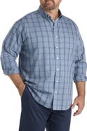 Oak Hill by DXL Big & Tall Large Plaid Sport Shirt V3