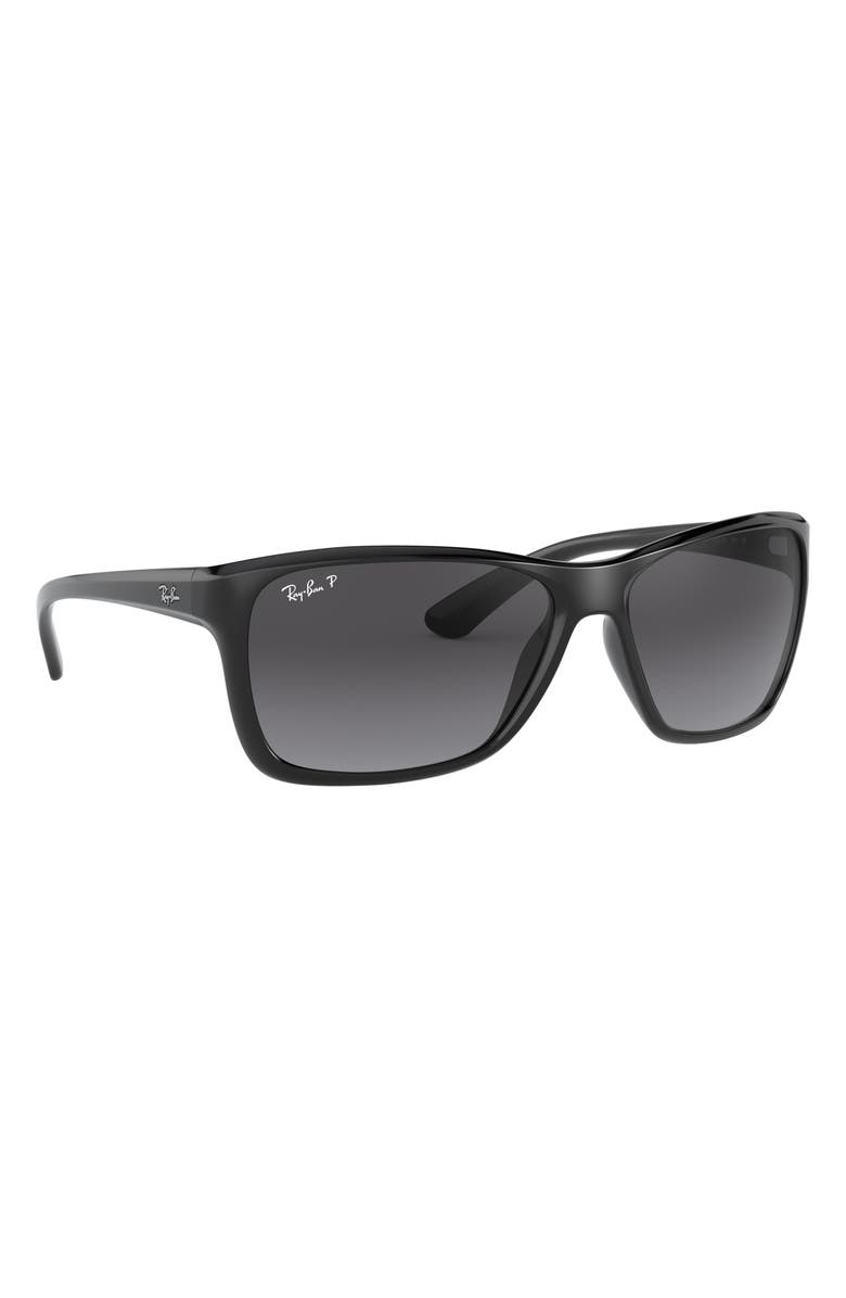 Ray-Ban 61mm Polarized Gradient Sunglasses, Alternate, color,