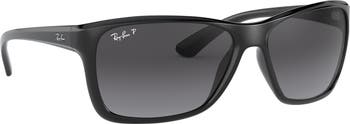 61mm Polarized Gradient Sunglasses