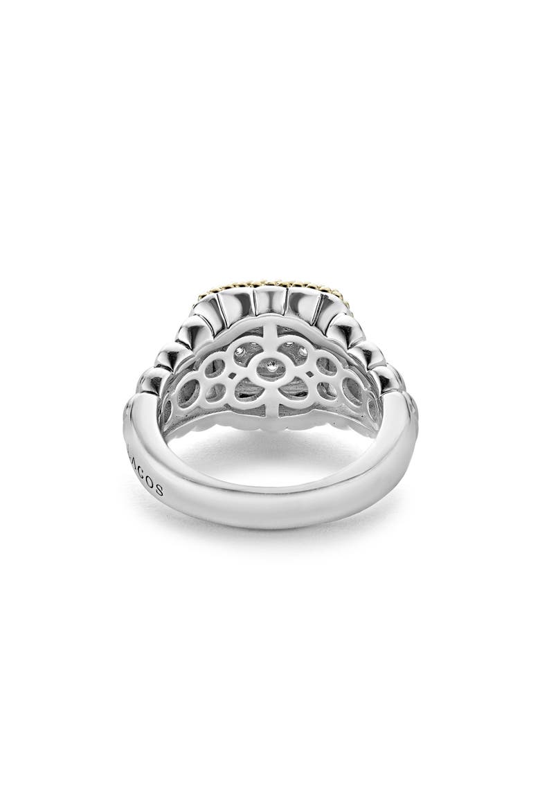 Diamond Lux Square Ring, Alternate, color, DIAMOND