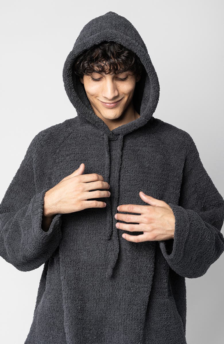 Sunday Citizen Snug Blanket Hoodie, Alternate, color, Coal