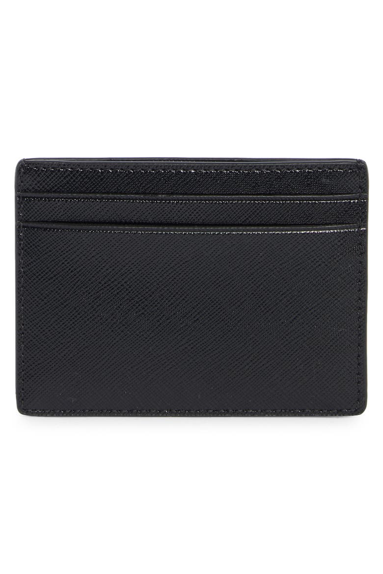 kenzie card case, Alternate, color, BLACK