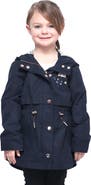 Rokka&Rolla Kids' Lightweight Rain Jacket Trench Coat