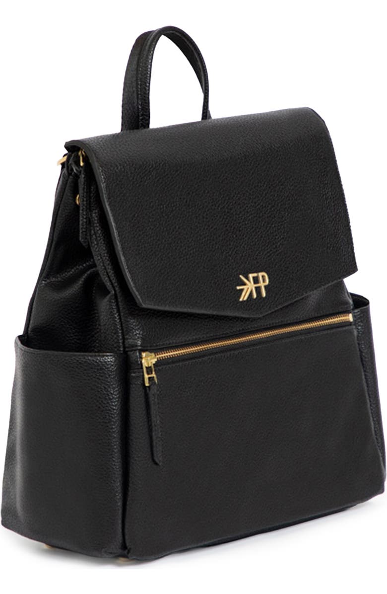 Freshly Picked Mini Classic Diaper Backpack, Alternate, color, Black