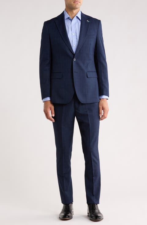 Glen Plaid Two-Piece Suit