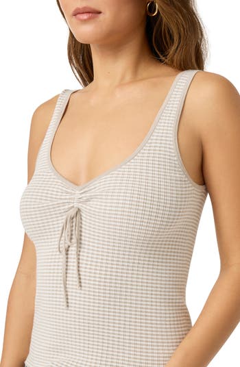 (取寄) スプレンディッド レディース サイゲ タンク Splendid women Saige Swetaer Tank Fawn Stripe Splendid Saige Stripe Sweater Tank | Nordstrom