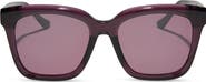 DIFF Meredith 54mm Square Sunglasses