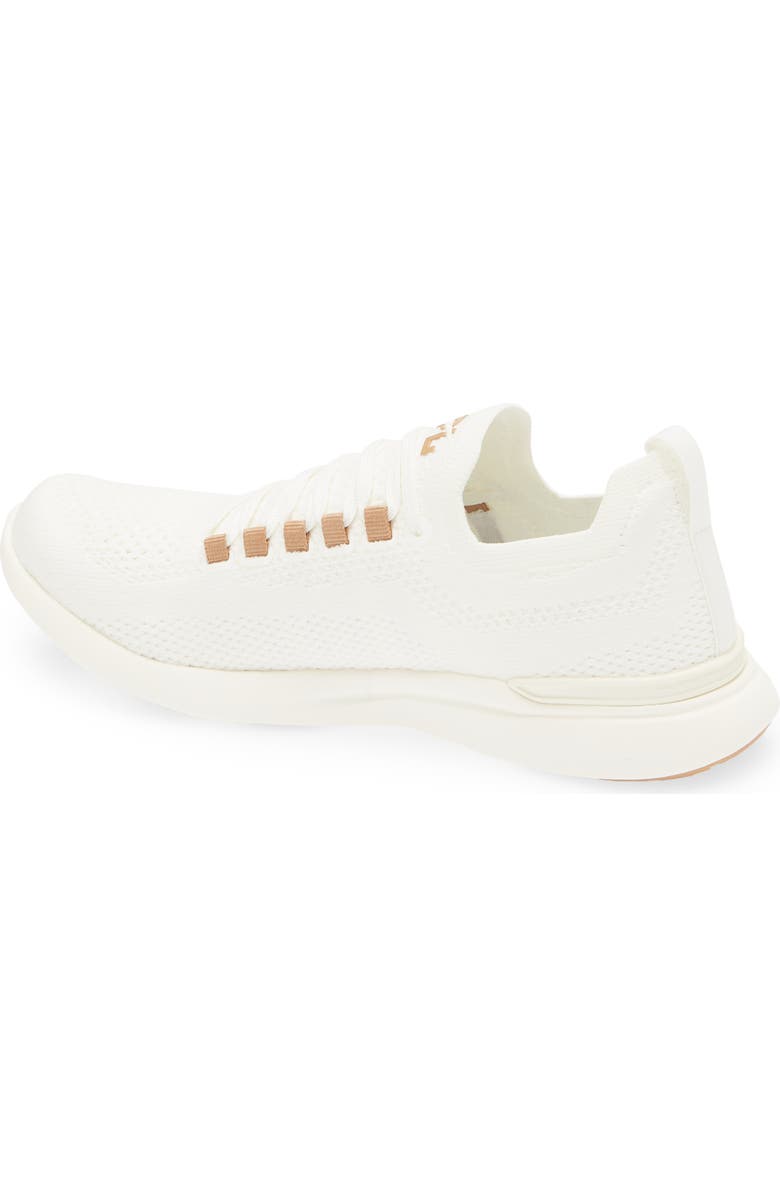 APL TechLoom Breeze Knit Running Shoe, Alternate, color, Ivory / Gum