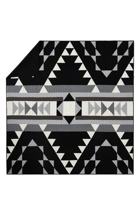 Shadow Peak Cotton Quilt & Sham Set