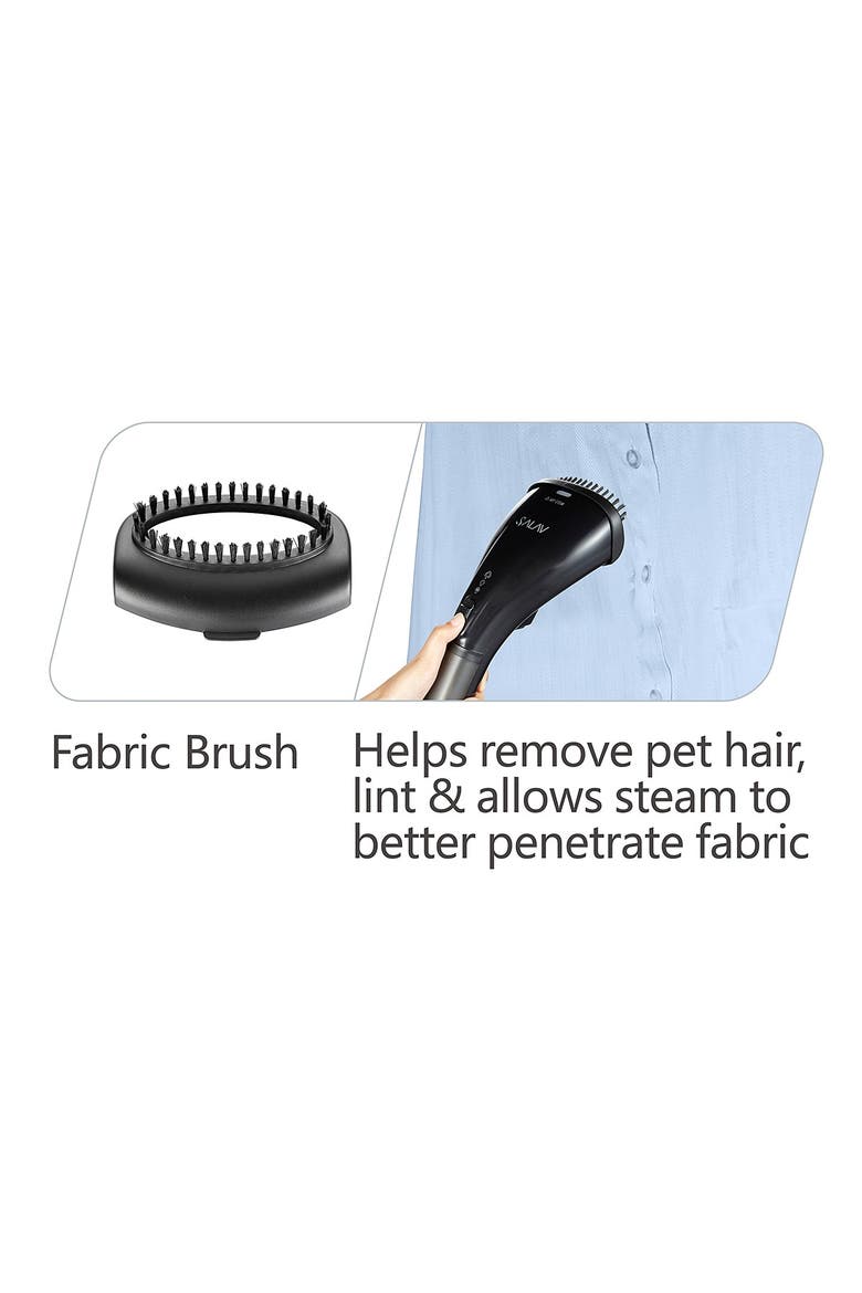 Black QuickSteam Hand Held Steamer, Alternate, color, BLACK