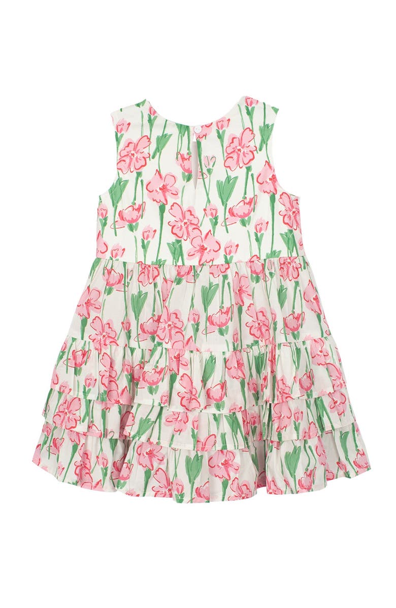 Mabel + Honey Pink Floral Sleeveless Dress, Alternate, color, 