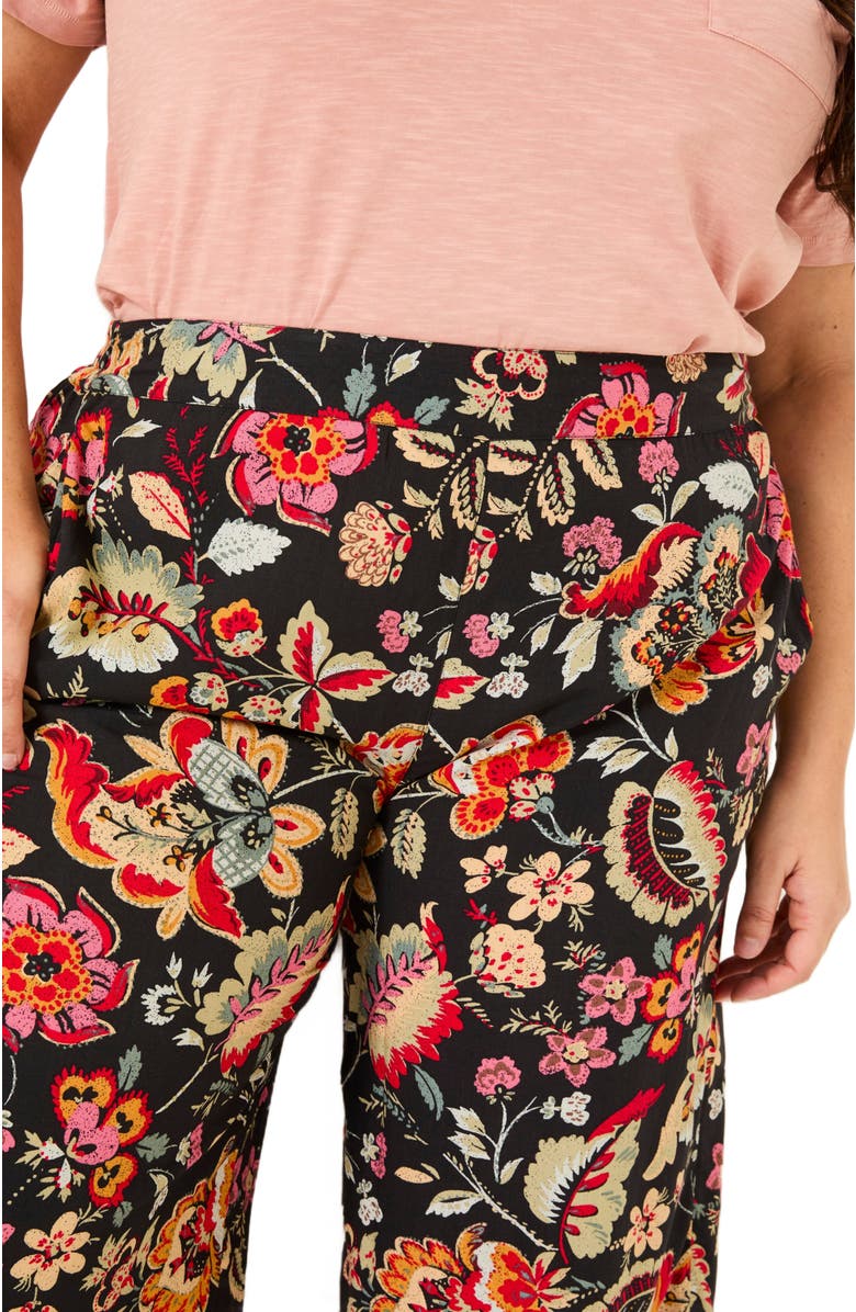 FatFace Plus Size Isla Floral Trouser, Alternate, color, 