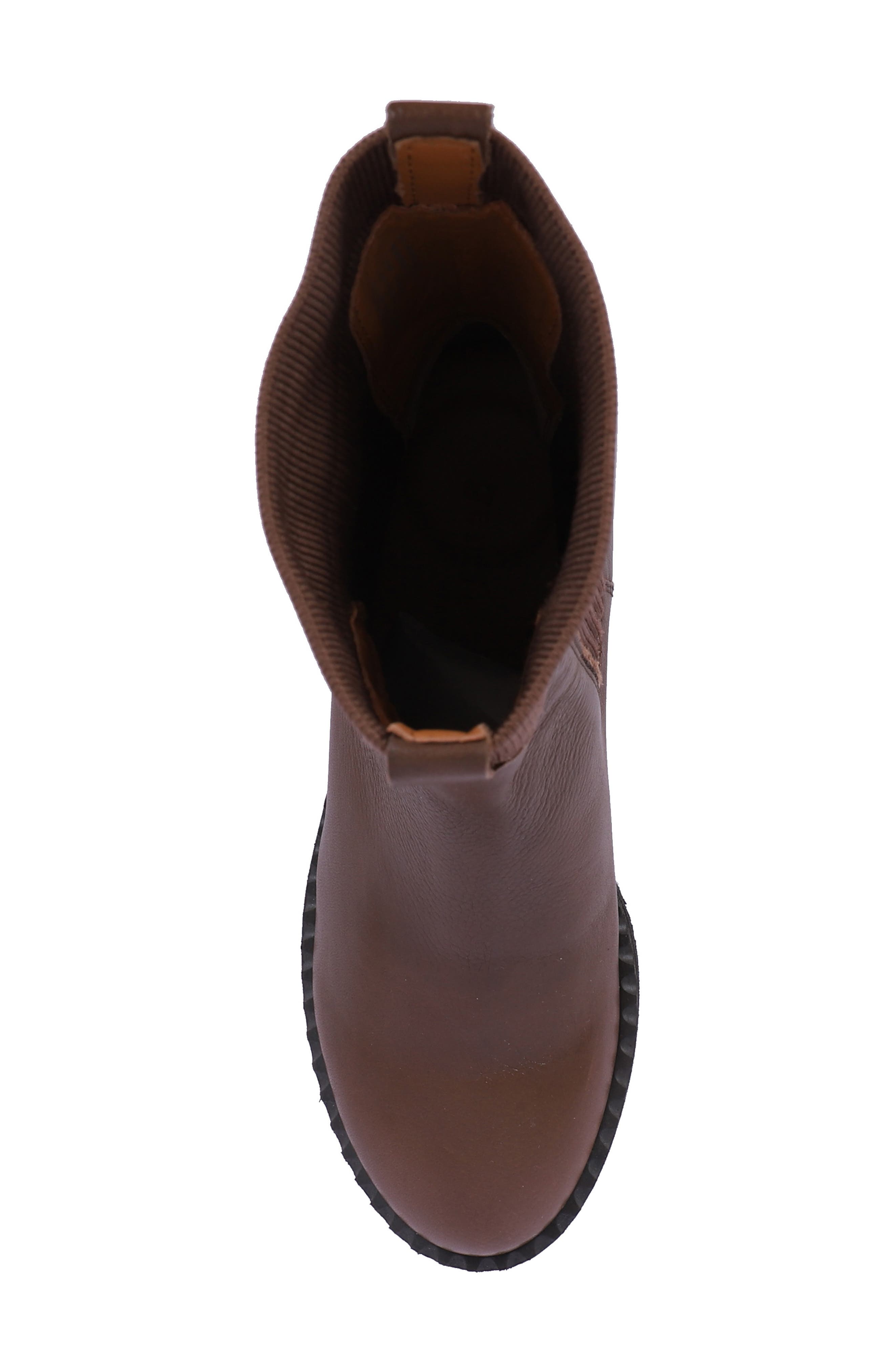 Gentle Souls Bernadette Chelsea Boot, Alternate, color, Chocolate Leather