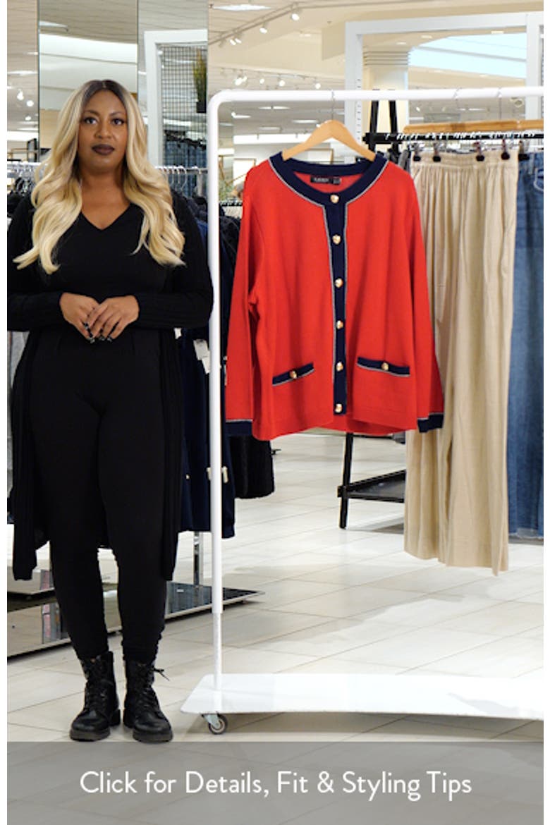 Two-Tone Cardigan video
