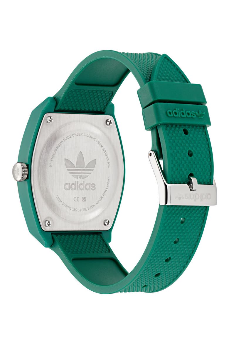 Project Two Resin Strap Watch, 38mm, Alternate, color, GREEN
