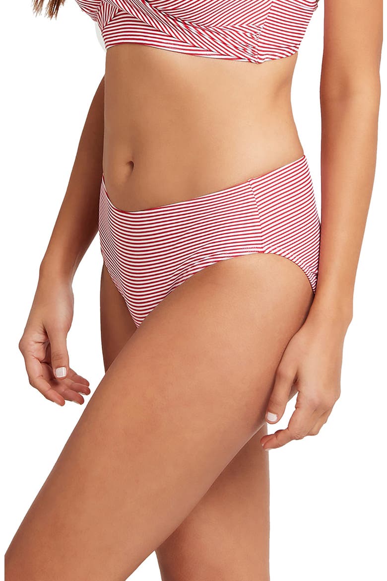 Bikini Bottoms, Alternate, color, RED