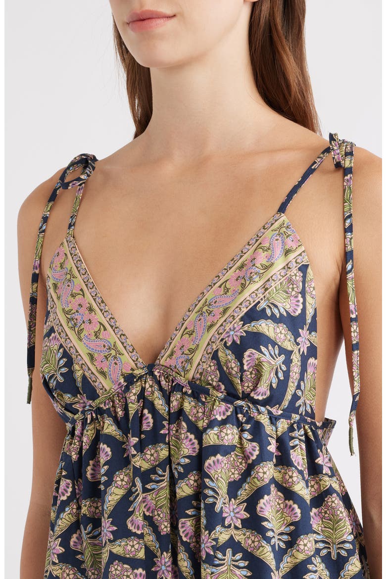 Sorrento Stroll Print Maxi Dress, Alternate, color, BLUEBERRY COMBO